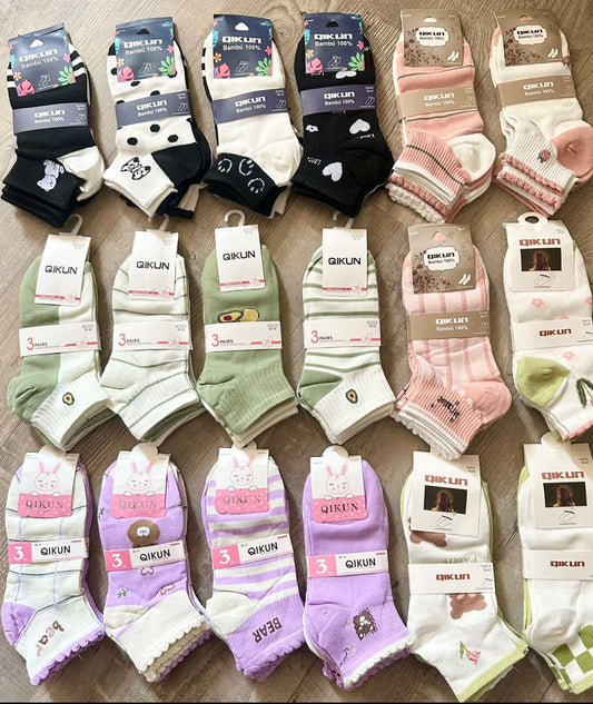 PROMO Calcetín Mujer 💖 Sutidos (60 pares)