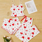 Pijama 3 Piezas ❤️💋 65197 (Docena)