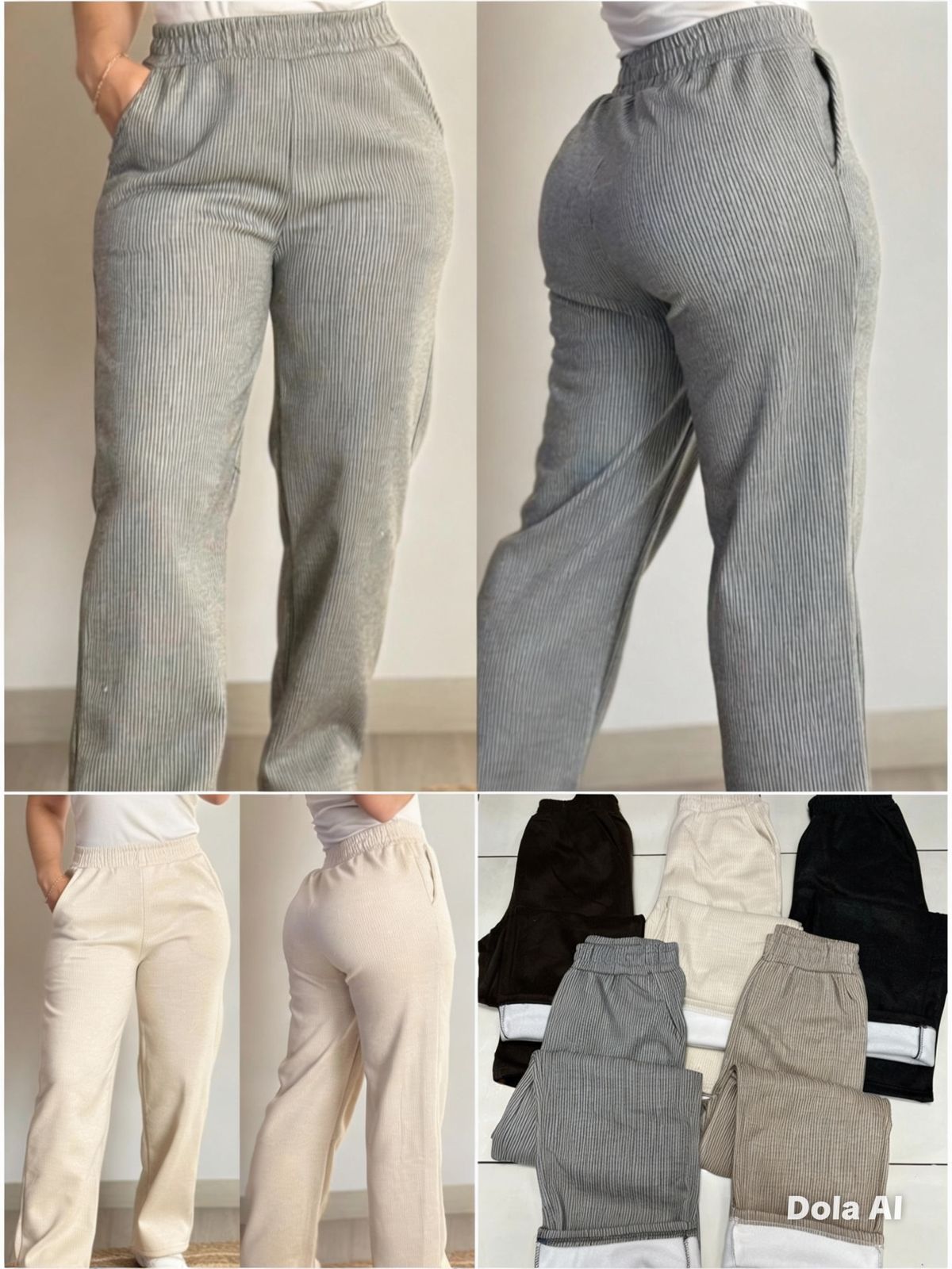 Pantalon Lanilla con Peludo interior💖🎀M21 (Docena)